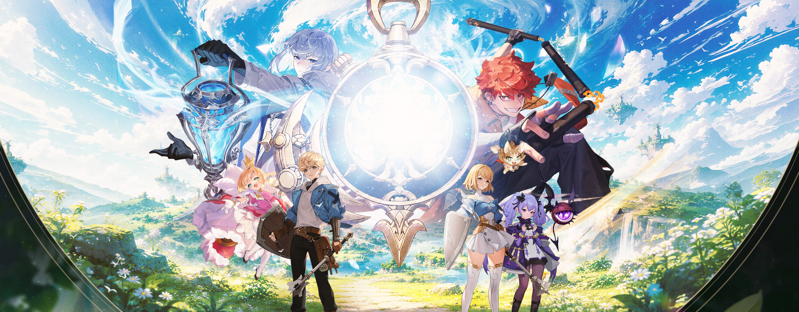 Star Sailors official key art — turn-based JRPG by Com2uS Holdings